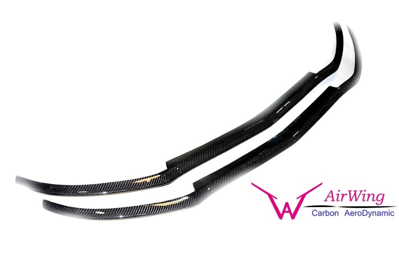 Mercedes-Benz W205 AMG carbon Front Splitter Insert 4